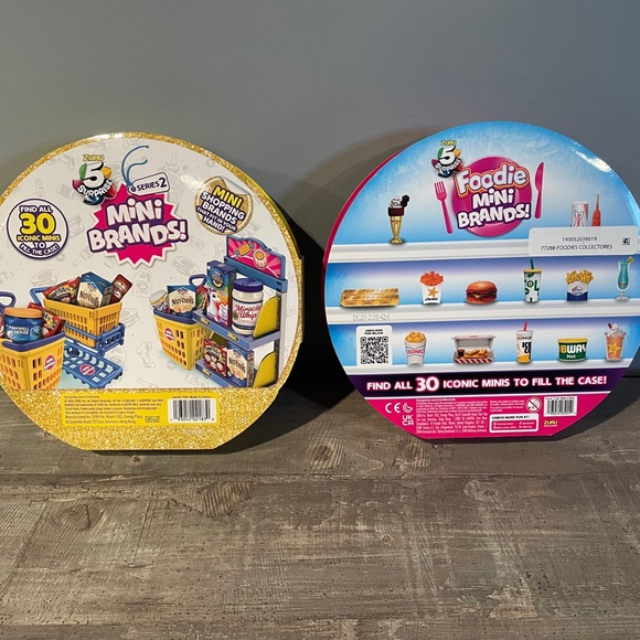 ZURU Foodie Mini Brands & Mini Brands Series 2 Collectors Cases ONLY - Picture 2 of 5